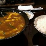 辨慶うどん - カレーうどんセット