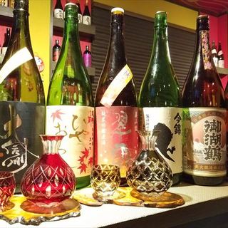 日本酒、梅酒が多数