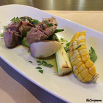 カーサ・デル・チーボ - ベビーラムのタンと焼野菜