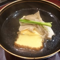 日本料理 太月 - スッポンの玉子豆腐のお椀