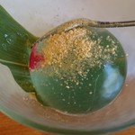 エンターテイ麺ト スタイル ジャンク ストーリー エムアイ レーベル - デザートの水まんじゅう、口直し程度