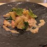 カーサ・デル・チーボ - 毛蟹のスーゴのファゴッティー二