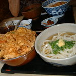 生蕎麦 讃岐うどん 弁慶 - 名物！かきあげ丼定食♪