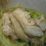 潮中華 KAZE - 【2010.11.　再訪】　潮中華そば　プリプリ旨い鶏チャーシュー