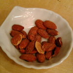 レストラン ザクロ - アーモンド（食べかけ）