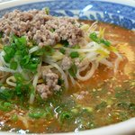 らあめん市場麺太鼓 - 坦々麺（白ゴマ）630円