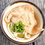 讃岐うどん がもう - かけそのまま+お揚げ