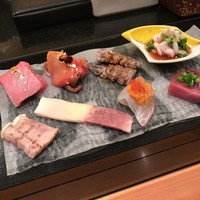 鮨隆 - お造り盛り合わせ