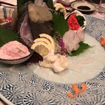 カワハギは肝を溶いたポン酢で