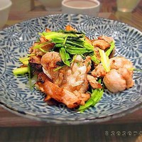 中華旬彩 森本 - 回鍋肉のような炒め物