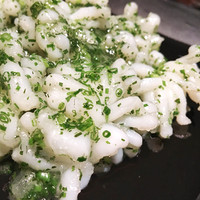 中国料理 四川 - アオリイカの青じそ炒め