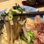 手延べうどん 水山 - 釜玉うどん