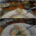 レストランCHIDORI - ホタテと鮭がゴロゴロ