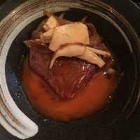 SATOブリアン 本店 - 松茸とヒレのすき焼き風