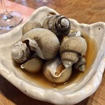 地酒BAR 山新 - H28.10.28 バイ貝の煮付