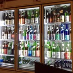 地酒BAR 山新 - H28.10.28 カウンター席からの眺め①