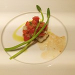 虎ノ門タニーチャ - 鱧のグリル　夏野菜添え