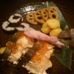 稲田屋 - 鮭のけんちん焼