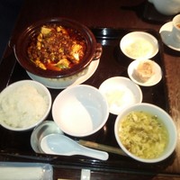 膳處漢ぽっちり - 麻婆豆腐ランチ全景