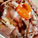 中華蕎麦 葛 - 【ローストポーク丼】550円