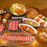 焼肉ヘルシーダイニングCOSARI 元 - コース料理