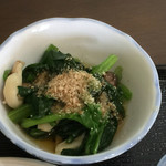 ささら - ほうれん草おひたし