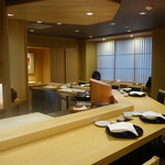 天冨良 いわ井 - 店内