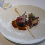 レストラン タテル ヨシノ 銀座 - 子羊のロースト　クルミのペルシャード風