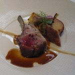 レストラン タテル ヨシノ 銀座 - 子羊のロースト　クルミのペルシャード風