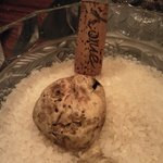 osteria LIU - ムオっと匂うアルバ産白トリュフ（２０１０年以下９枚白トリュフディナー）