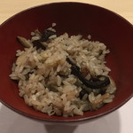 旬菜 おぐら家 - きのこの炊き込みご飯