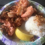 Giovanni's Shrimp Truck - ガーリックシュリンプB級グルメ的に食べます