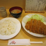 とんかつ燕楽 - カツランチ　850円