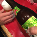 博多ラーメン まるひで - とりあえず…お酌を(-.-;)