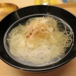 青山　仁 - 鯛にゅうめん ミョウガ