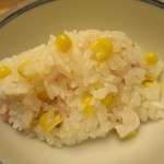 青山　仁 - 甘鯛 とうもろこし 炊き込みご飯