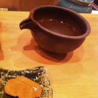 月の木 - カラスミで一杯