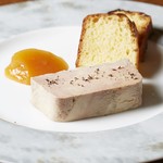 Foie gras terrine with brioche