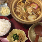 サガミ - 四川風味噌煮込みうどん