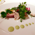 ロゼット - 健味鶏ときのこのテリーヌ