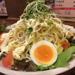 備長扇屋 - ラーメンサラダ サイドから