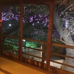 韻松亭 - 部屋からの眺め