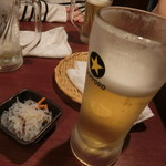 Hakata Mangetsu - まずはビアーで乾杯！