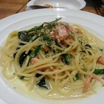 Italian Cafe AJITO - サーモンとほうれん草のクリームソース　880円