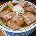 煮干しらぁめん肉増し大盛