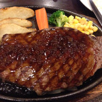 ステーキハウス 成しま - いちぼステーキ　200ｇ
オニオンソース