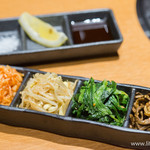 銀座 炎蔵 - ナムル盛り合わせ【2016年10月】