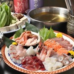 創作美味 わっぽい - 蟹と鮮魚の魚しゃぶコース
