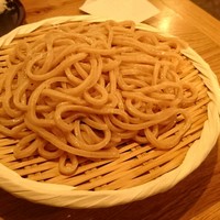 自家製粉石臼挽きうどん 青空blue 本店 - 粗挽きざるうどん