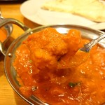 アイエヌキッチン - 「フィッシュマサラ」にはカジキマグロがゴロゴロと♪